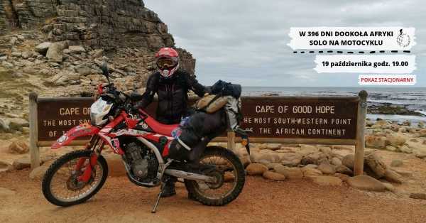W 396 dni dookoła Afryki solo na motocyklu