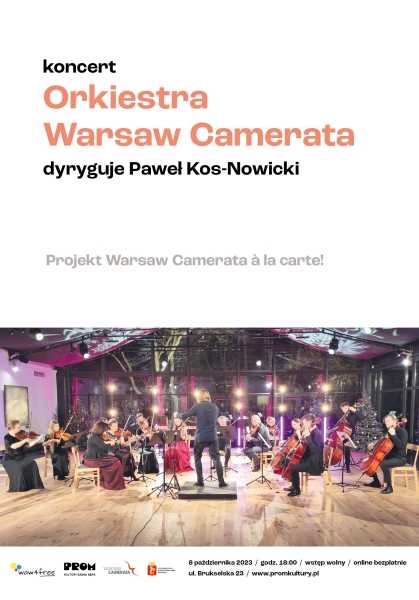 Koncert Warsaw Camerata à la Carte!