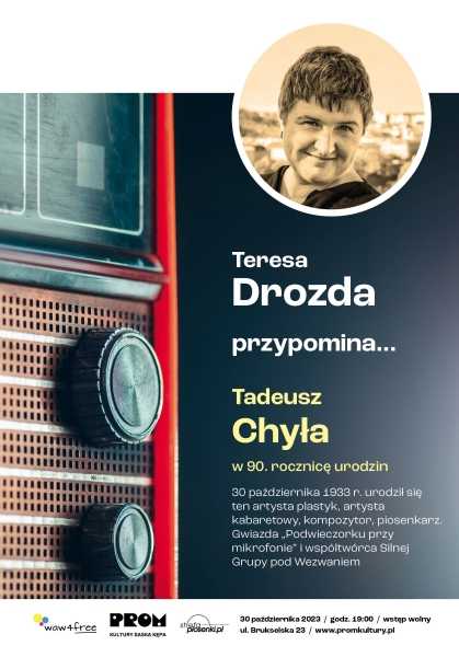 Teresa Drozda przypomina… Tadeusz Chyła