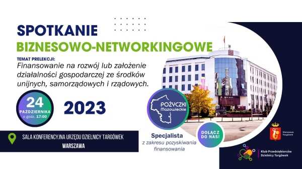 Spotkanie biznesowe Klubu Przedsiębiorców Dzielnicy Targówek