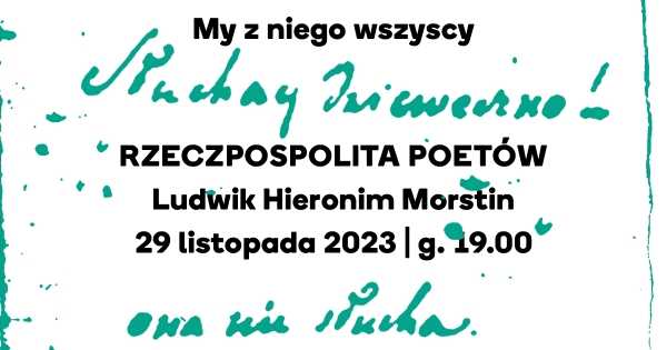 Czytanie sceniczne „Rzeczpospolita poetów” | My z niego wszyscy