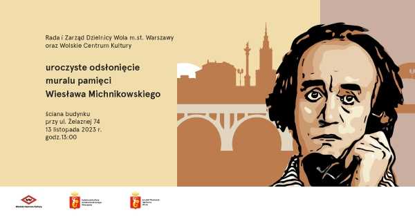 Odsłonięcie Muralu Wiesława Michnikowskiego