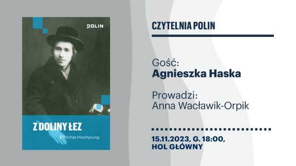 Czytelnia POLIN | Pinchas Hirschprung "Z doliny łez"