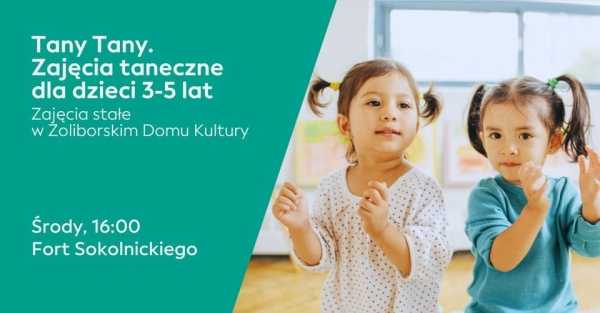 Tany Tany - zajęcia taneczne dla dzieci 3-5 lat