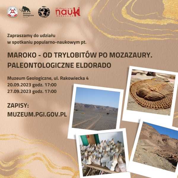 Maroko - od trylobitów po mozazaury. Paleontologiczne eldorado
