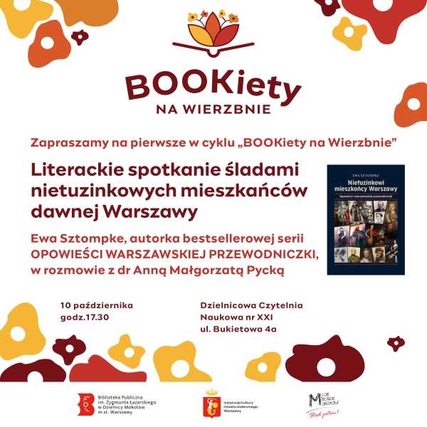 BOOKiety na Wierzbnie "Nietuzinkowi mieszkańcy Warszawy"