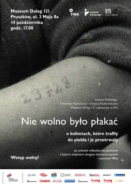 „Nie wolno było płakać” – pokaz filmu dokumentalnego