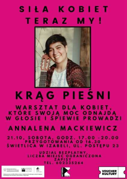 "Siła kobiet - teraz MY" | KRĄG PIEŚNI - Warsztaty dla kobiet