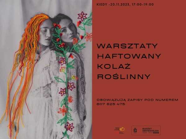 WARSZTATYHAFTOWANIA NA ROŚLINACH