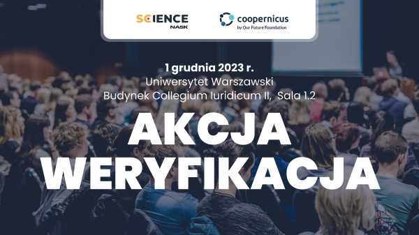 Konferencja #AkcjaWeryfikacja