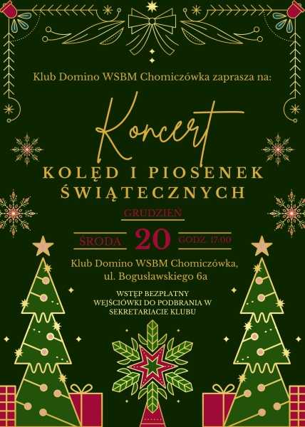 Koncert kolęd i piosenek świątecznych