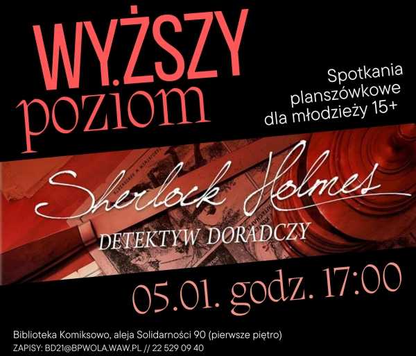 Wyższy Poziom: planszówki dla młodzieży w Bibliotece Komiksowo
