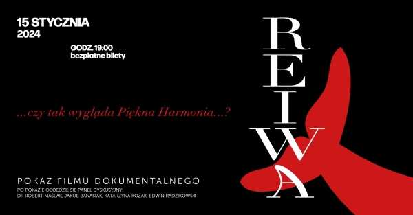 "REIWA" pokaz filmu dokumentalnego | Spotkanie z twórcami i panel dyskusyjny