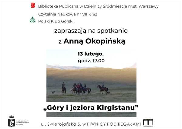 "Góry i jeziora Kirgistanu" - Anna Okopińska