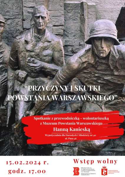 "Przyczyny i skutki Powstania Warszawskiego" | Spotkanie z przewodniczką Muzeum Powstania Warszawskiego