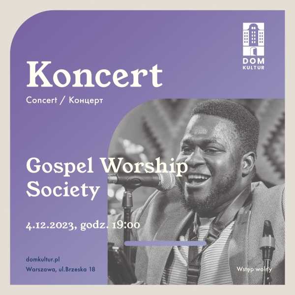 Koncert Gospel Worship Society 
