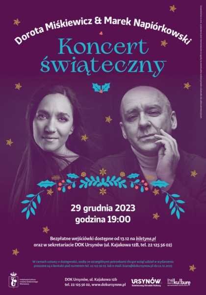 Dorota Miśkiewicz i Marek Napiórkowski – Koncert Świąteczny