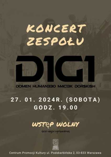 Koncert zespołu D1G1