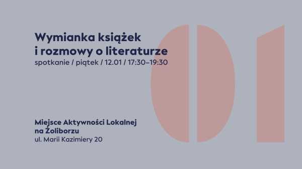 Wymianka książek i rozmowy o literaturze