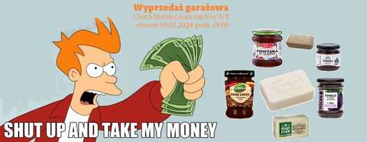 Wyprzedaż garażowa MYDŁO I POWIDŁO