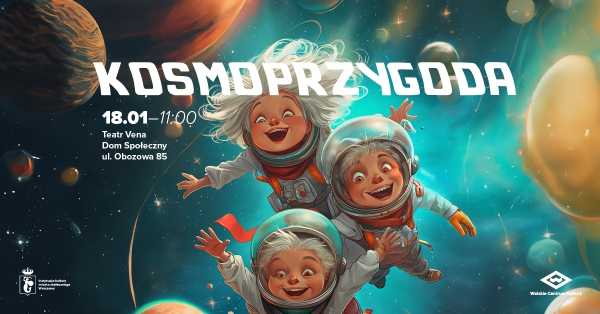„Kosmoprzygoda” | Spektakl dla dzieci Teatru Vena