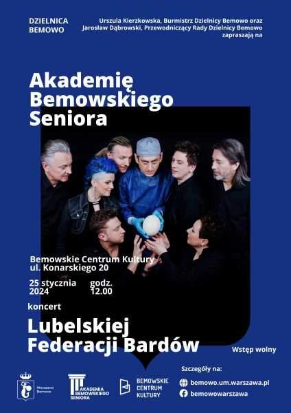 Koncert Lubelskiej Federacji Bardów | Akademia Bemowskiego Seniora