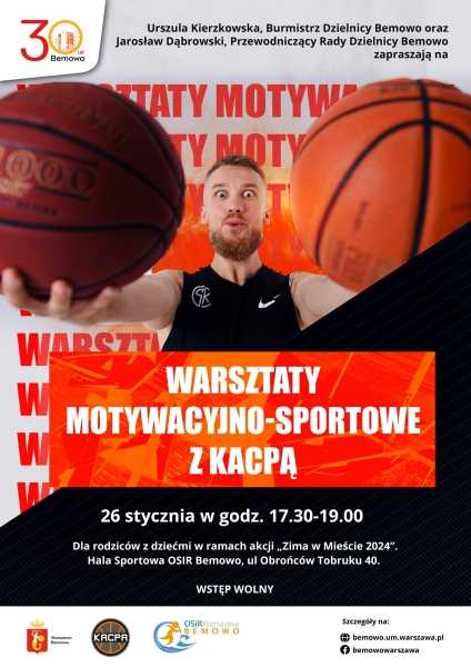 Warsztaty motywacyjno-sportowe z Kacpą