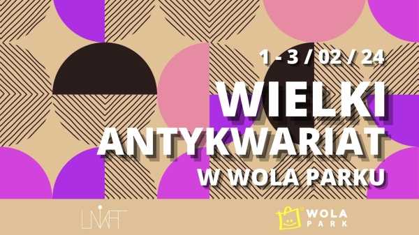 WIELKI ANTYKWARIAT w Wola Parku