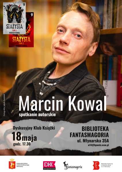 Dyskusysjny Klub Książki - spotkanie autorskie z Marcinem Kowalem