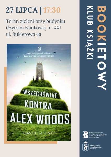 BOOKietowy Klub Książki - "Wszechświat kontra Alex Woods"