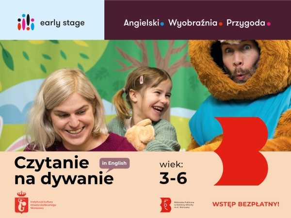 Czytanie na dywanie w języku angielskim