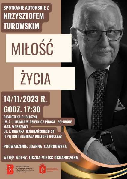 "Miłość życia". Spotkanie autorskie z Krzysztofem Turowskim