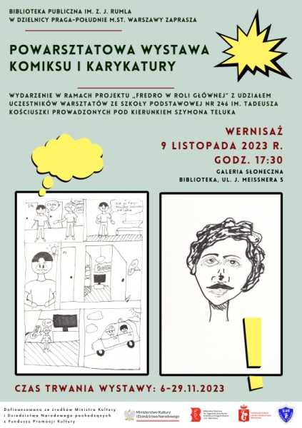 Powarsztatowa wystawa komiksu i karykatury