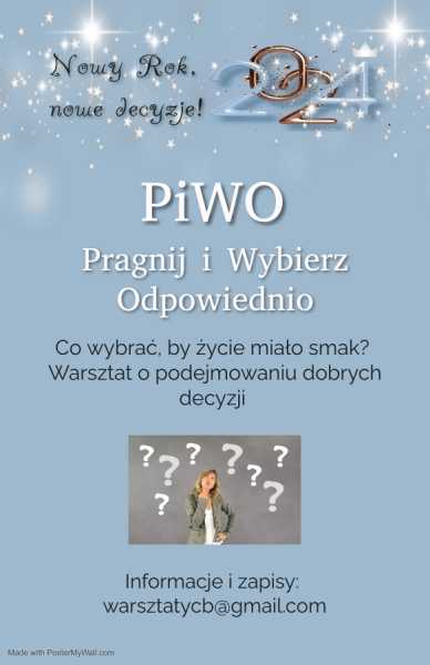 PiWO - Pragnij i Wybierz Odpowiednio 