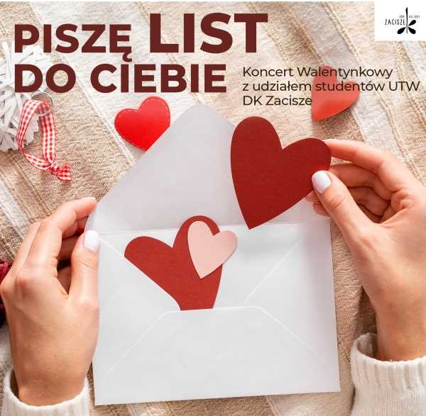 Koncert UTW: Piszę list do Ciebie