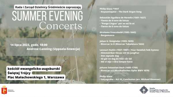 Andrew Canning | Summer Evening Concerts