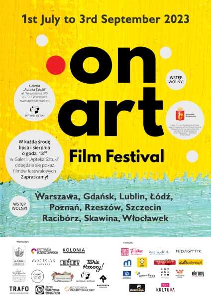 Pokaz filmów w Galerii "Apteka Sztuki" - Festiwal ON ART