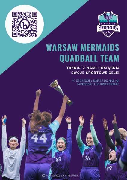 Trening quadballa z Warsaw Mermaids