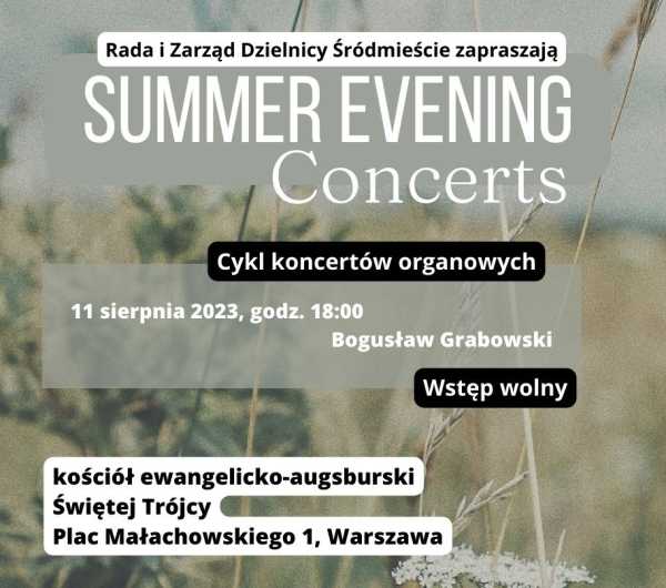 Bogusław Grabowski | Summer Evening Concerts