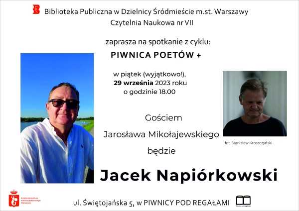 PIWNICA POETÓW "+" - Jacek Napiórkowski