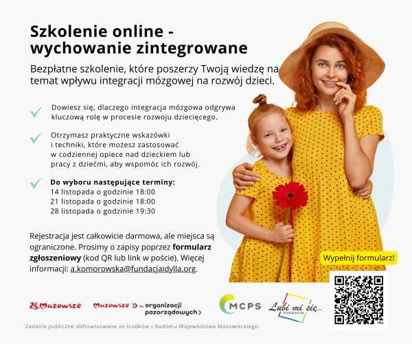 Wychowanie zintegrowane | Bezpłatne szkolenie online 