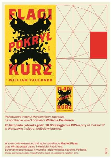 Spotkanie o książce: William Faulkner "Flagi pokrył kurz"