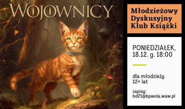 Młodzieżowy Dyskusyjny Klub Książki: "Wojownicy"