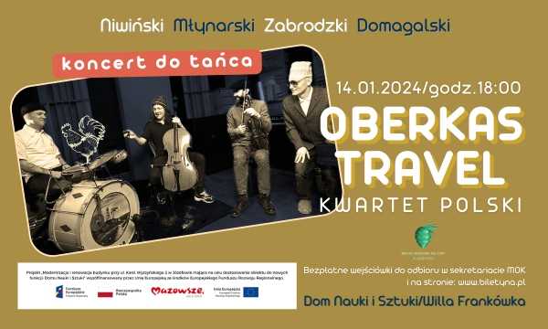 Oberkas Travel / Kwartet polski / koncert do tańca 