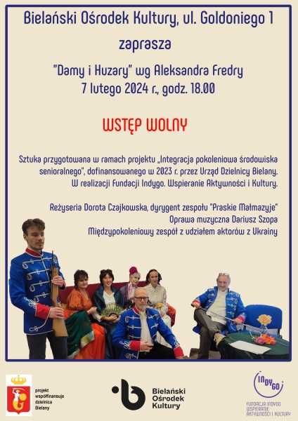 Przedstawienie "Damy i Huzary"