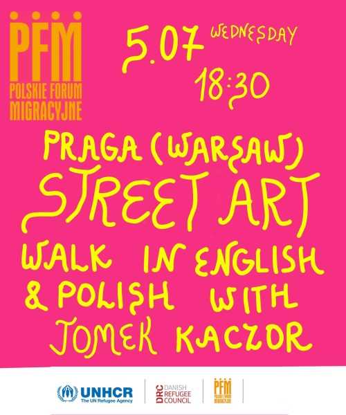 English & Polski spacer / Praga Street Art Walk in English with Tomek Kaczor