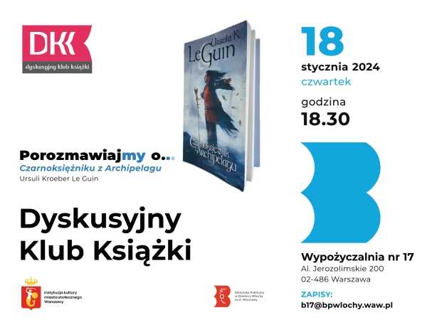 Ursula K. Le Guin - „Czarnoksiężnik z Archipelagu” | Dyskusyjny Klub Książki