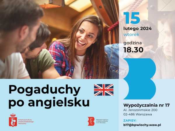 Konwersacje językowe "Pogaduchy po angielsku" (English Speaking Meeting)