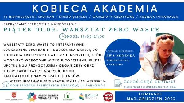 Kobieca Akademia: Warsztaty Zero Waste