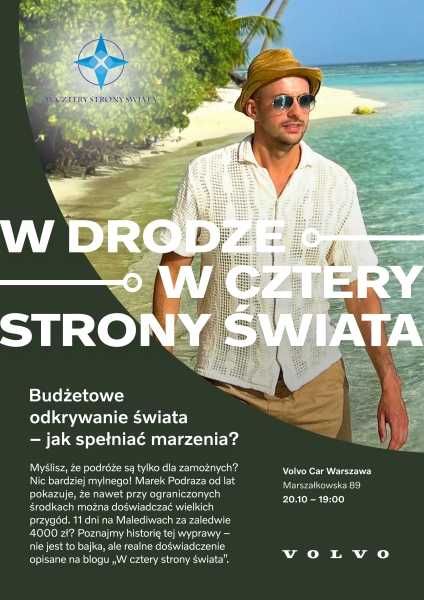 Spotkanie z cyklu "W drodze": W cztery Strony Świata 